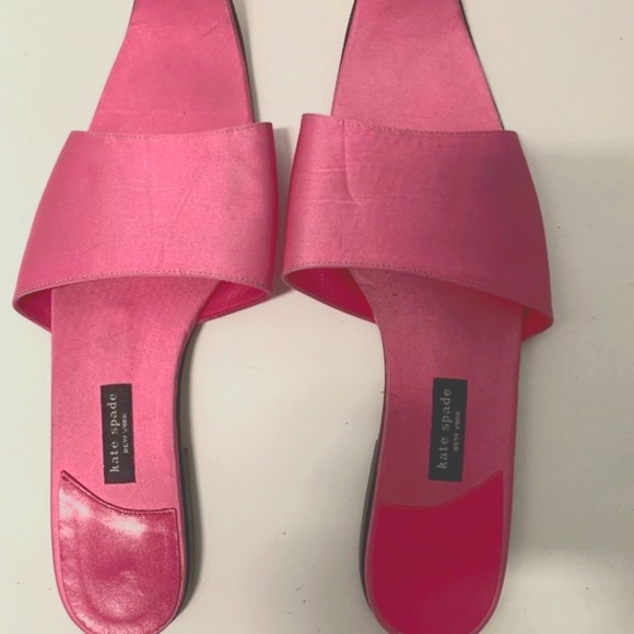 KATE SPADE PINK POINTED TOE FLAT SANDAL - Picture 3 of 6